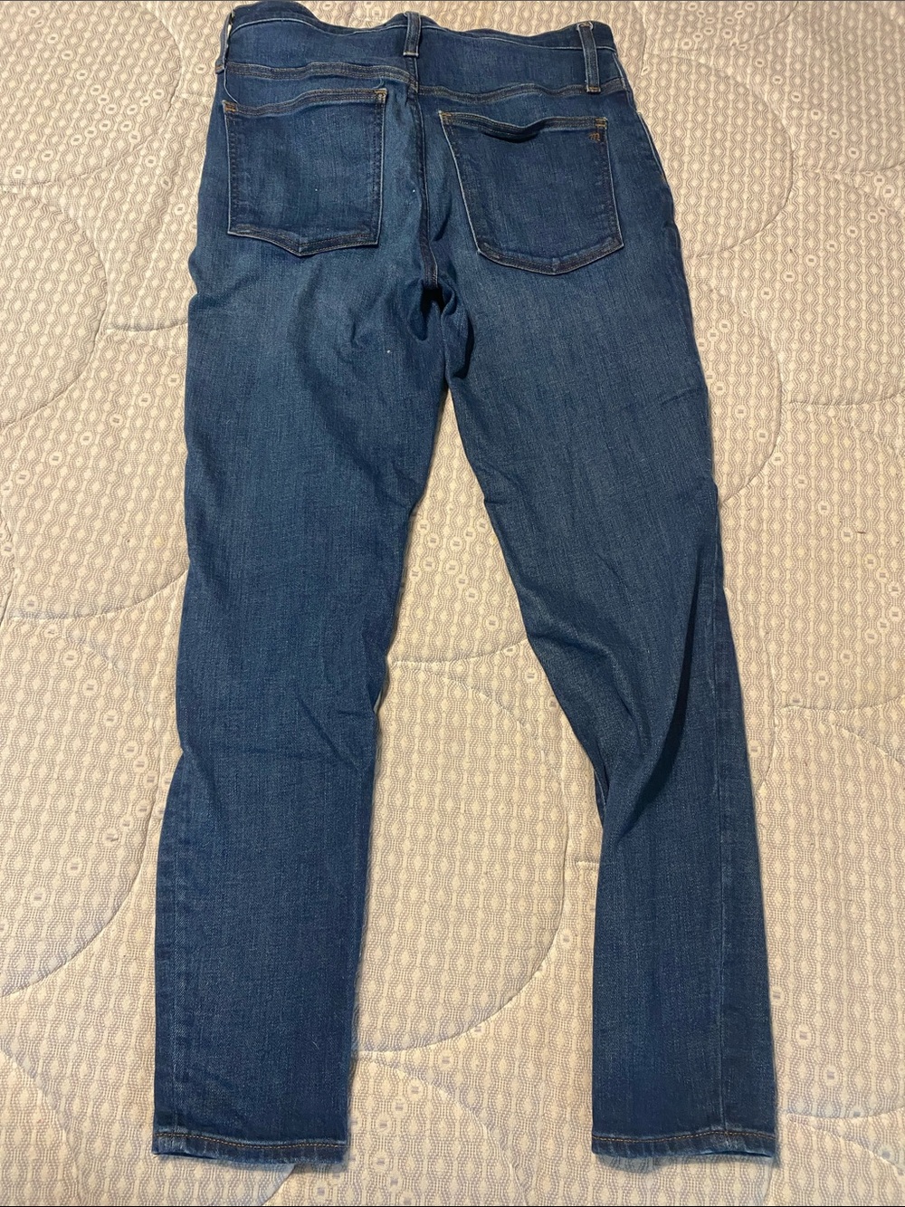 Madewell Women's Skinny Jeans in Deep Indigo Wash - Picture 6 of 6